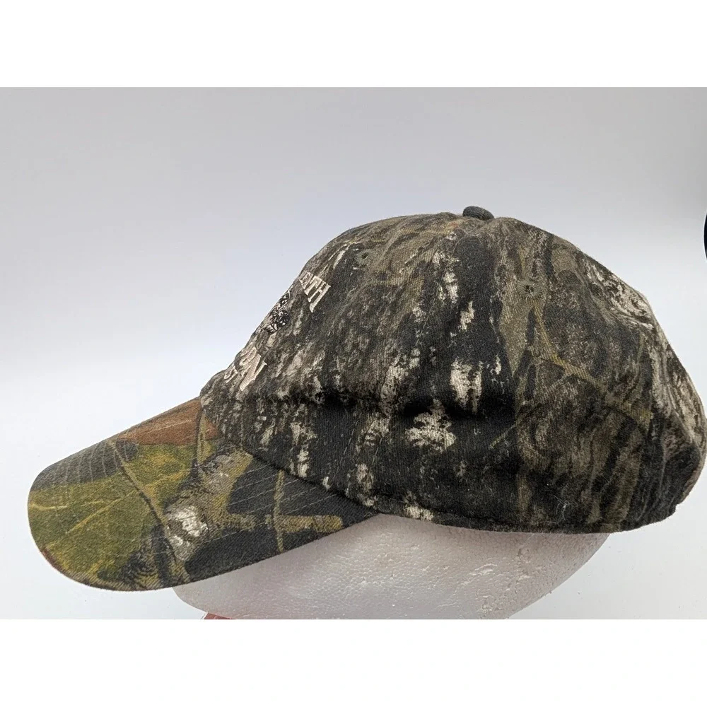 Hogs Breath Saloon Key West Camo Baseball Cap Hat Adjustable Hook and Loop Camo